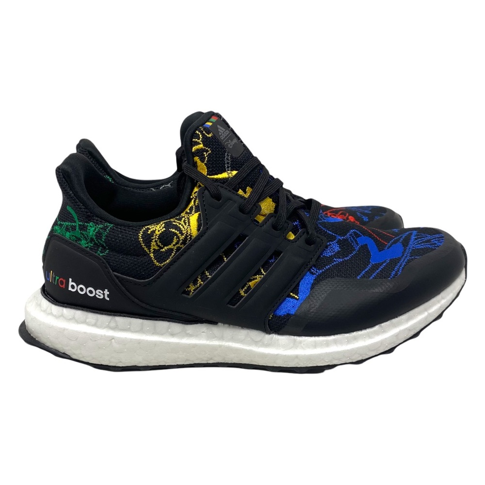 ADIDAS Ultraboost DNA x Disney Sneaker Youth Size 7, Womens Size 8 in Black - Picture 5 of 12